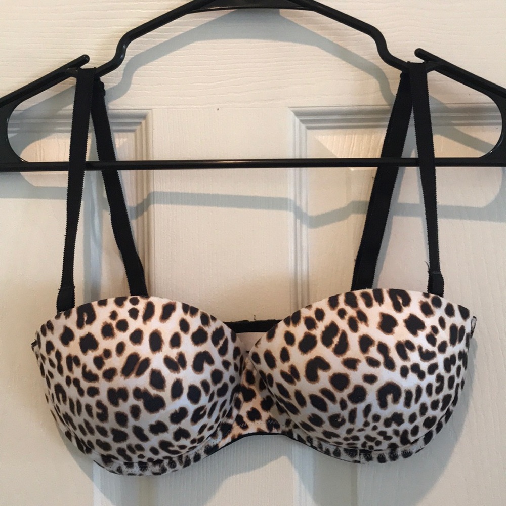 Pink 32D slight push up bra